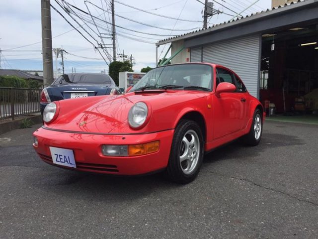 ポルシェ964カレラ4  5速 ディーラー車 1990年式 入庫しました 販売車両です！