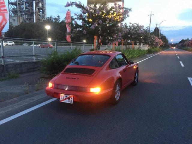 ポルシェ964カレラ４ 本日予備車検合格しました 登録は月曜日に行こう