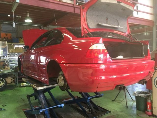 BMW  E46M3  サスペンション特注制作完成！