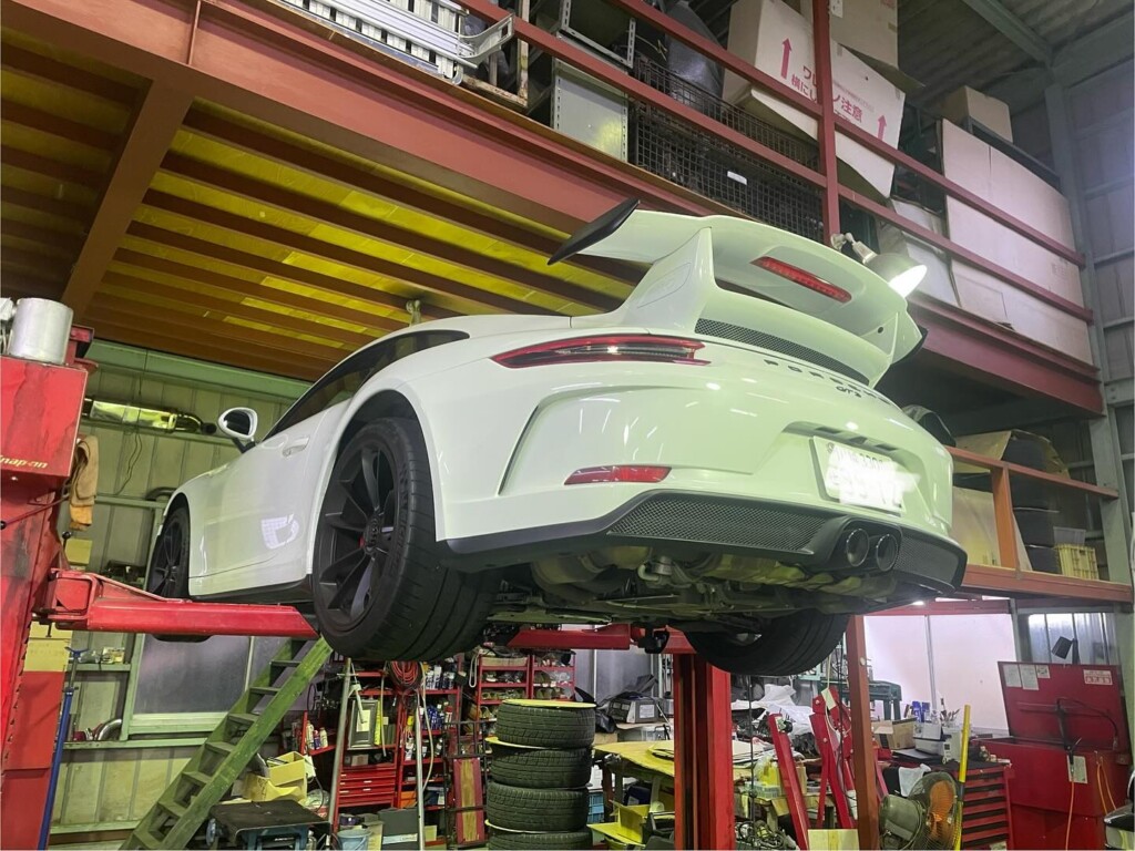 ポルシェ991GT3 メンテナンス️